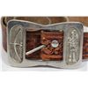 Image 2 : #1443 VINTAGE FASHION WESTERN CHIEF ARROW BELT