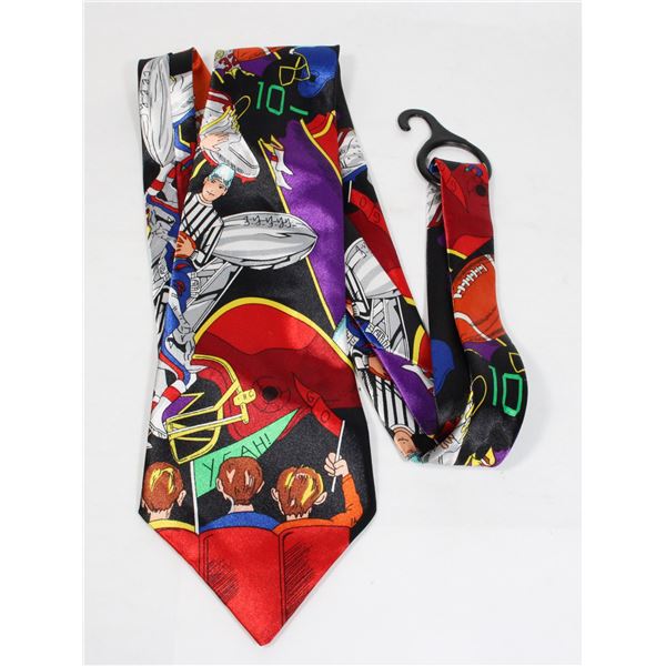 #1448 1990'S MENS TIE SPORTS BY ROBERTINO