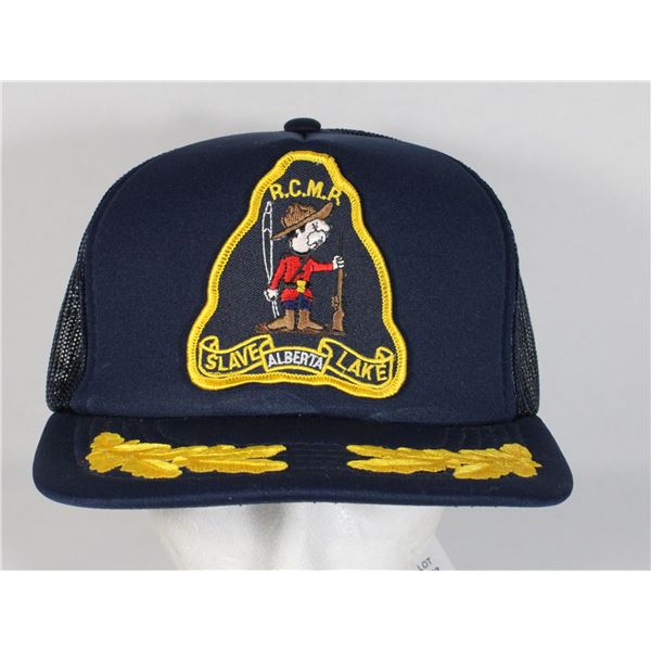 #1462 RCMP SLAVE LAKE ALBERTA BASEBALL CAP 1990'S