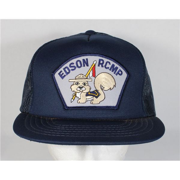 #1463 RCMP EDSON BASEBALL CAP 1990'S