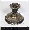 Image 1 : #1473 STERLING SILVER CANDLESTICK HOLDER 199