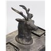 Image 2 : #1475 ANTIQUE INKWELL ELK DESIGN SHEFFIELD ENGLAND