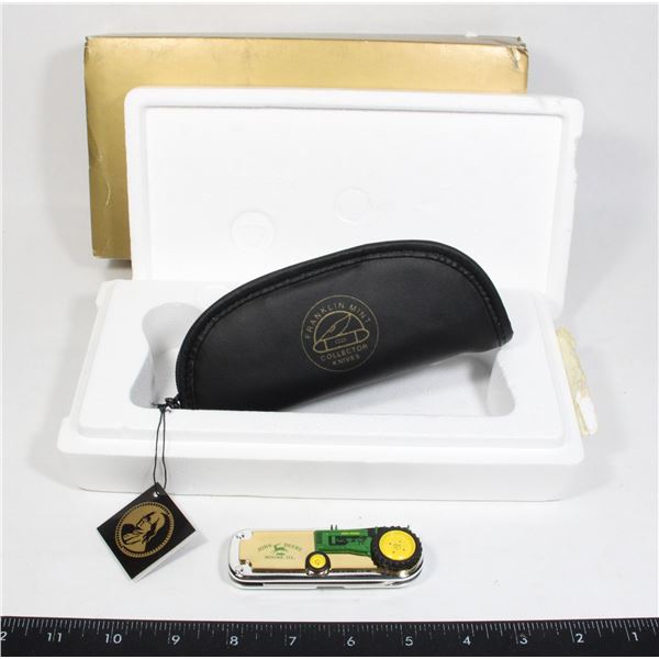 #1480  FRANKLIN MINT COLLECTOR KNIVES JOHN DEERE