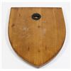 Image 2 : #1484 VINTAGE WOODEN PLAQUE UNIVERSITY OF OXFORD