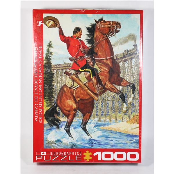 #1487 SEALED RCMP EUROGRAPHICS PUZZLE