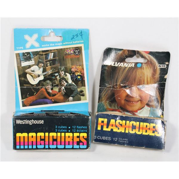 #1490 NOS FLASHCUBES MAGICUBES PHOTOGRAPHY