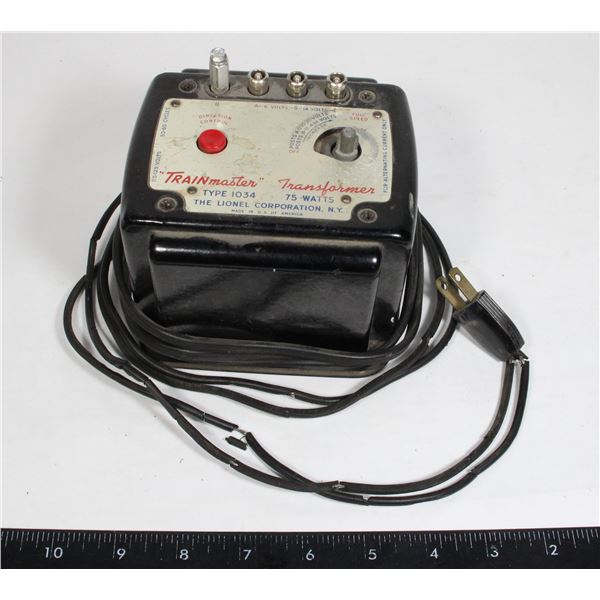 #1496 TRAINMASTER TRANSFORMER LIONEL RAILWAY