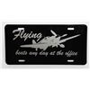 Image 1 : #1497 NOVELTY LICENCE PLATE FLYING BEATS ANY DAY