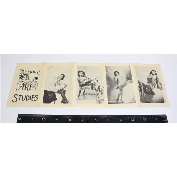 #1503 MINIATURE ART STUDIES PIN UP GIRLS BOOKLET