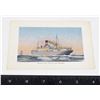 Image 1 : #1511 NELSON LINE RIVER PLATE STEAMER POSTCARD