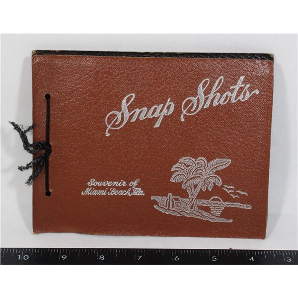 #1517 SNAP SHOTS MIAMI FLORIDA PHOTO ALBUM
