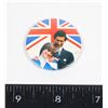 Image 1 : #1537 1981 PRINCESS DIANA PRINCE CHARLES PIN