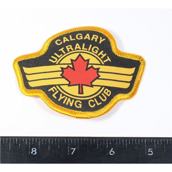 #1552 CALGARY ULTRALIGHT FLYING CLUB PATCH CREST