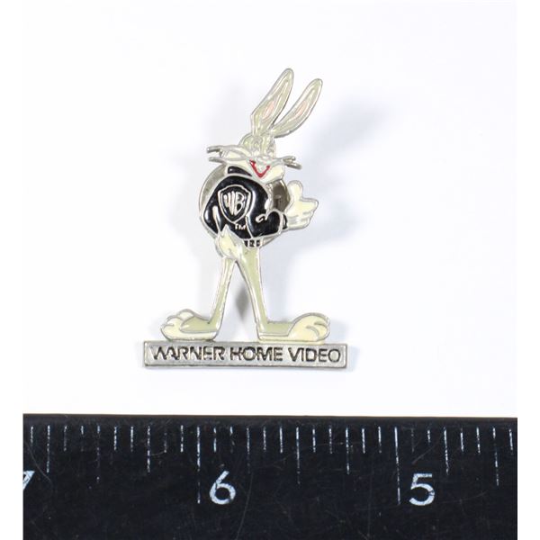 #1554 WARNER HOME VIDEO BUGS BUNNY CARTOON PIN