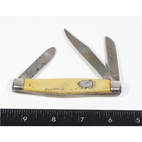 #1573 1900'S VINTAGE POCKET KNIFE M.I.D. MARKED