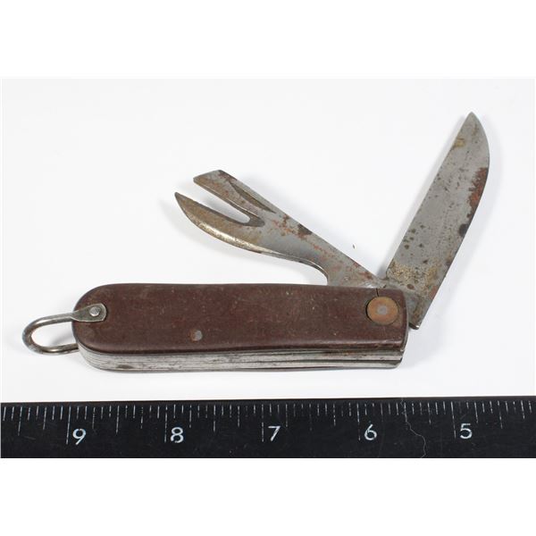 #1580 1900'S VINTAGE POCKET KNIFE AMEFA WORN
