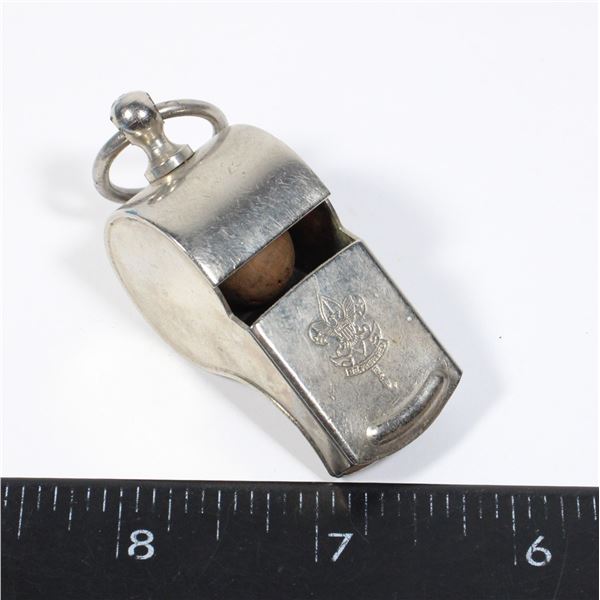 #1585 BE PREPARED MADE IN USA BOY SCOUTS WHISTLE