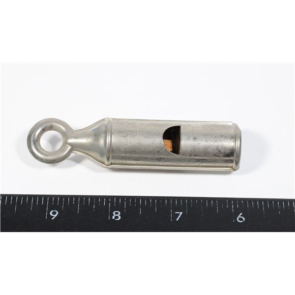 #1586 1900'S TOY WHISTLE MARKED TRAM GERMANY