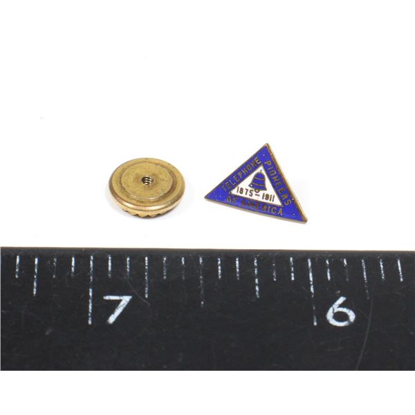 #1606 1875-1911 TELEPHONE PIONEERS OF AMERICA PIN