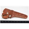 Image 1 : #1608 VINTAGE LEATHER HOLSTER MARKED "HUNTER"