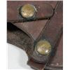 Image 2 : #1610 VINTAGE LEATHER HOLSTER MARKED "HUNTER"