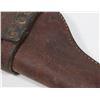 Image 3 : #1610 VINTAGE LEATHER HOLSTER MARKED "HUNTER"
