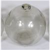 Image 2 : #1616 LOT OF 4 LARGE GLASS FLOAT BALL WITH
