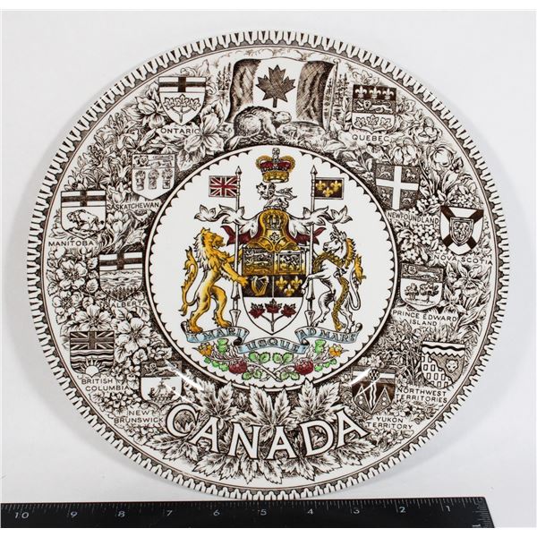 #1627 CANADA WOOD & SONS BURSLEM ENGLAND PLATE