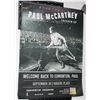 Image 1 : #1633 EDMONTON PAUL MCCARNEY TOUR POSTER 2018