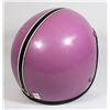 Image 2 : #1634 VINTAGE 1970'S PURPLE MOTORCYCLE HELMET BIKE
