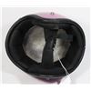 Image 3 : #1634 VINTAGE 1970'S PURPLE MOTORCYCLE HELMET BIKE