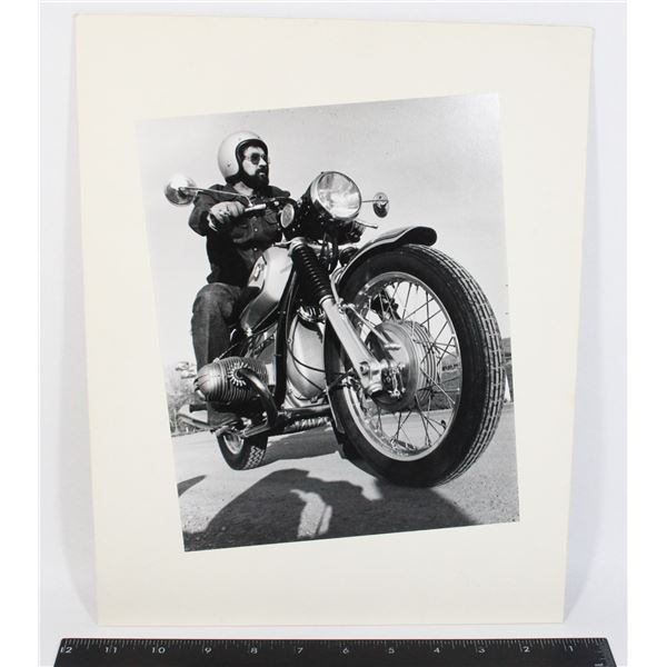 #1636 ORIGINAL 1970S MOTORCYCLE ALBERTA PHOTO