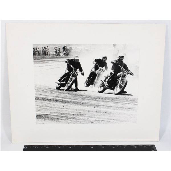 #1638 ORIGINAL 1970S DIRT BIKE RACE ALBERTA PHOTO