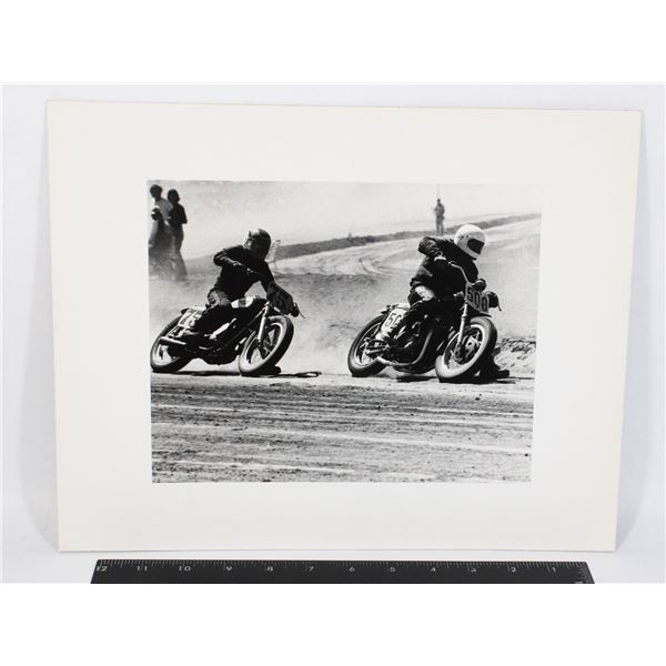 #1640 ORIGINAL 1970S DIRT BIKE RACE ALBERTA PHOTO