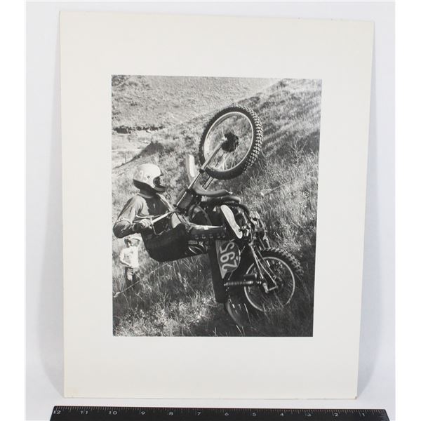 #1644 ORIGINAL 1970S DIRT BIKE RACE ALBERTA PHOTO