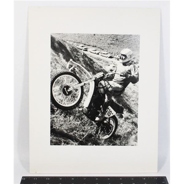 #1645 ORIGINAL 1970S DIRT BIKE RACE ALBERTA PHOTO