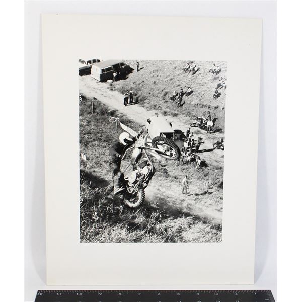 #1648 ORIGINAL 1970S DIRT BIKE RACE ALBERTA PHOTO