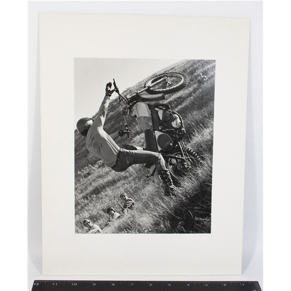#1650 ORIGINAL 1970S DIRT BIKE RACE ALBERTA PHOTO