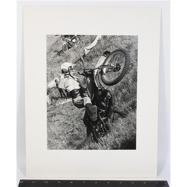 #1652 ORIGINAL 1970S DIRT BIKE RACE ALBERTA PHOTO