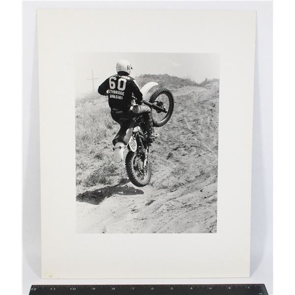 #1656 ORIGINAL 1970S DIRT BIKE RACE ALBERTA PHOTO