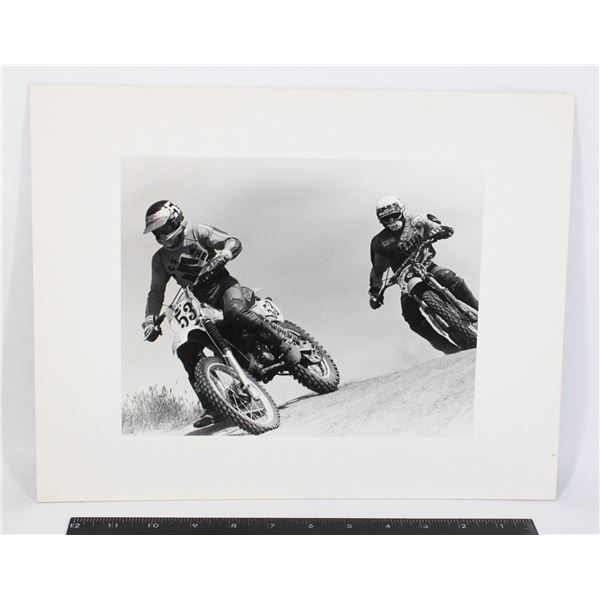 #1661 ORIGINAL 1970S DIRT BIKE RACE ALBERTA PHOTO
