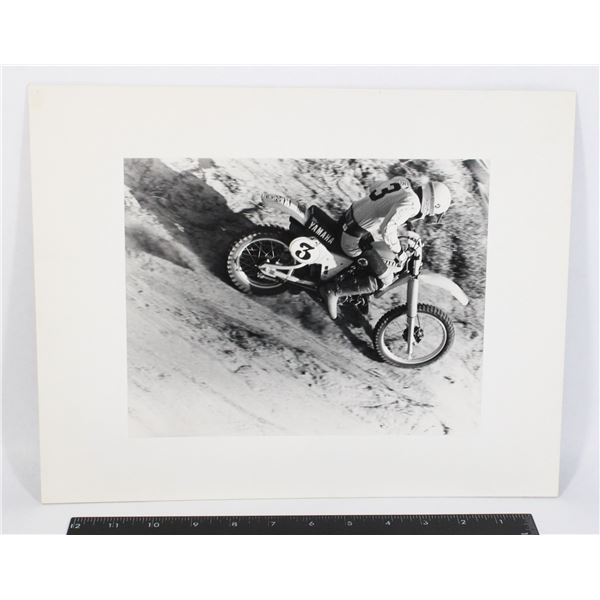 #1662 ORIGINAL 1970S DIRT BIKE RACE ALBERTA PHOTO
