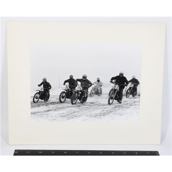 #1667 ORIGINAL 1970S DIRT BIKE RACE ALBERTA PHOTO