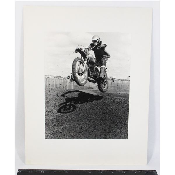 #1668 ORIGINAL 1970S DIRT BIKE RACE ALBERTA PHOTO