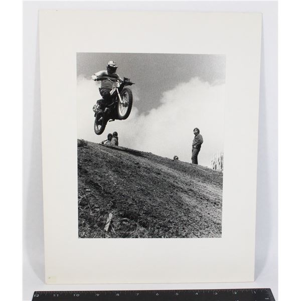#1669 ORIGINAL 1970S DIRT BIKE RACE ALBERTA PHOTO