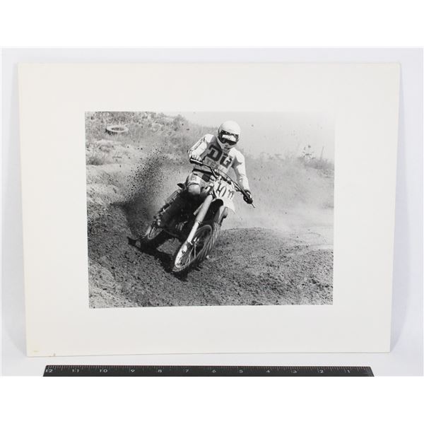 #1674 ORIGINAL 1970S DIRT BIKE RACE ALBERTA PHOTO