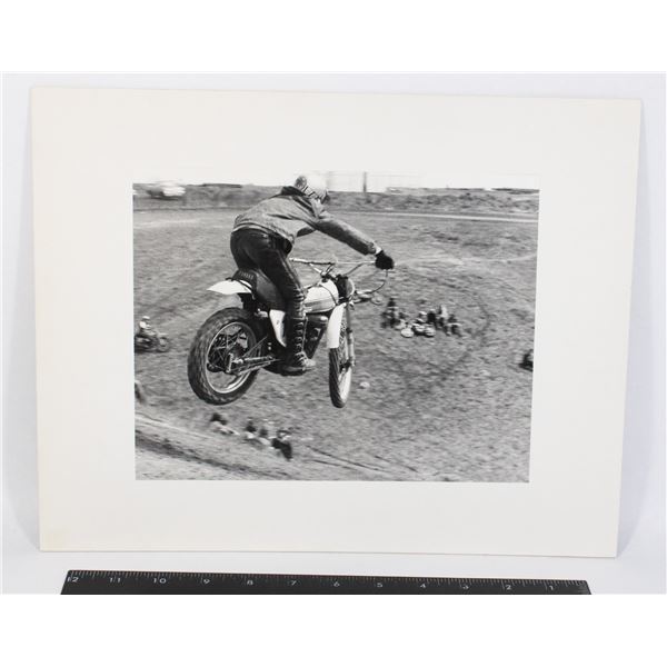 #1675 ORIGINAL 1970S DIRT BIKE RACE ALBERTA PHOTO