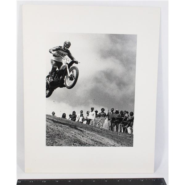#1678 ORIGINAL 1970S DIRT BIKE RACE ALBERTA PHOTO