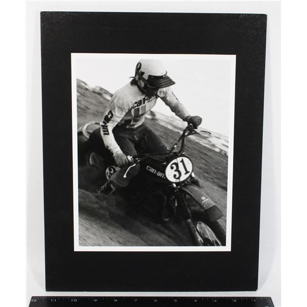 #1680 ORIGINAL 1970S DIRT BIKE RACE ALBERTA PHOTO