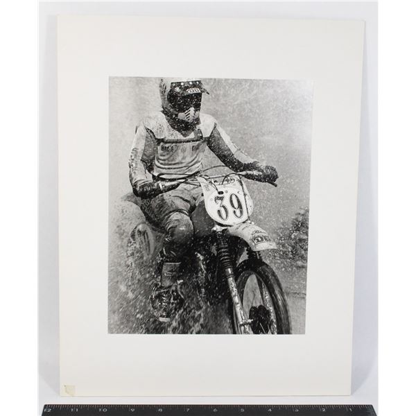 #1683 ORIGINAL 1970S DIRT BIKE RACE ALBERTA PHOTO